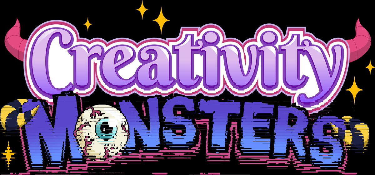 CreativityMons1's tweet image. Thanks so much to @Fey_Designerr for this amazing logo! I love it so much, and im so happy to finally have a logo! Please consider following and commissioning them! 💜😈