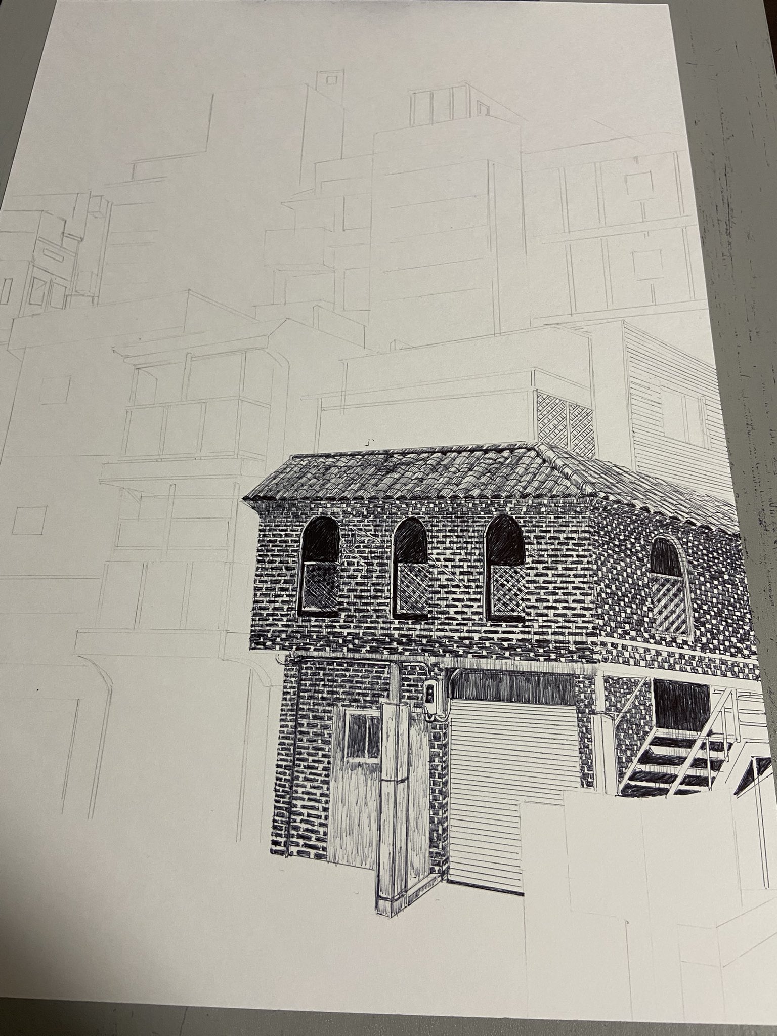 チャンポン𝕏ボールペン風景画 on X: 