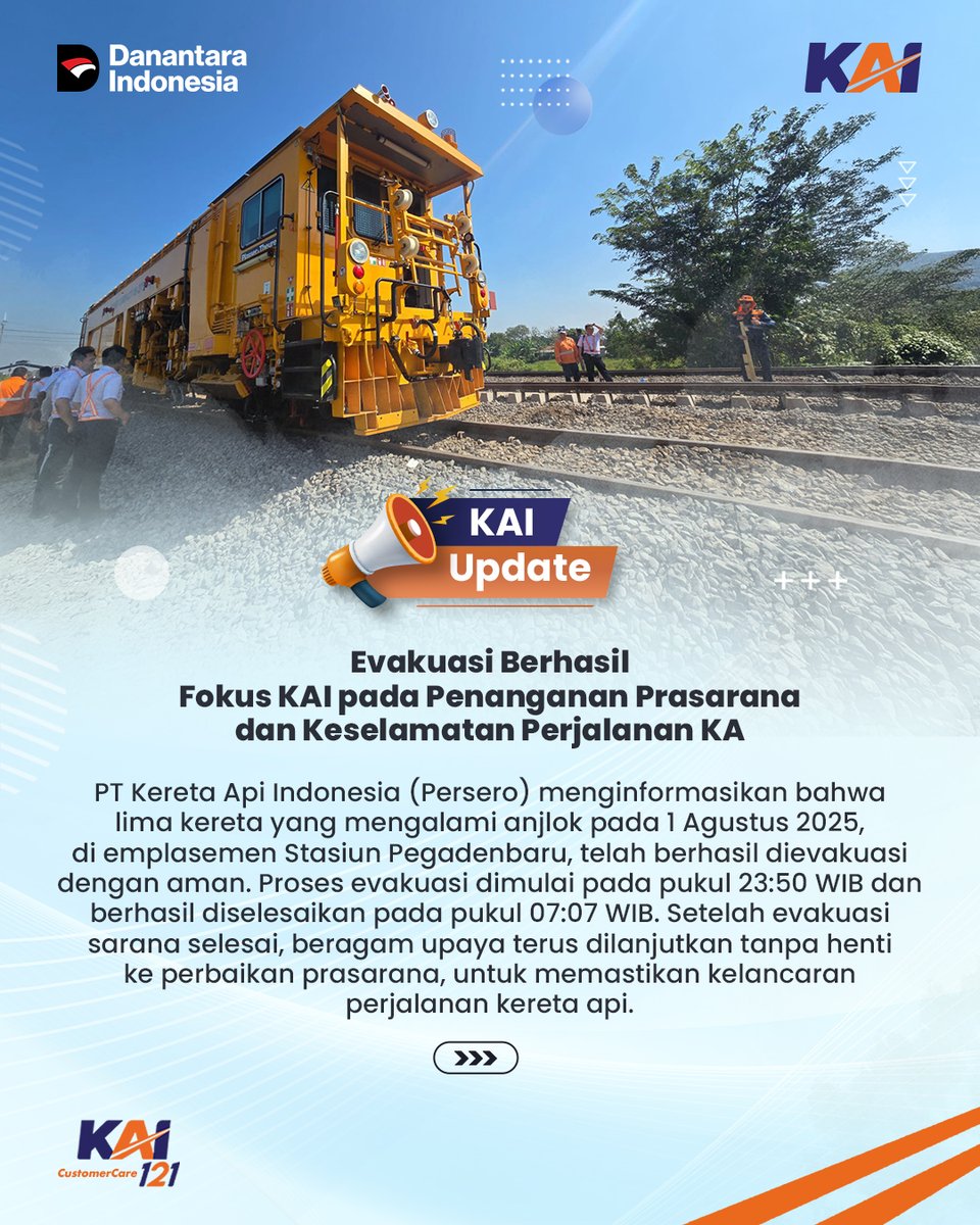 Kereta Api Indonesia tweet media