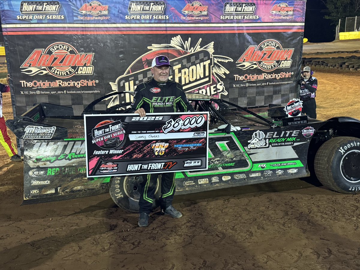 Owens Nation (@owensnation20) on Twitter photo ๐๐ฎ๐๐ค ๐๐ข๐ฏ๐๐ซ ๐๐ฎ๐
#Team20 took the lead following a late race restart and led the final three circuits tonight at Duck River Raceway Park to claim the $8,000 <a href="/HuntTheFrontSDS/">Hunt the Front Super Dirt Series</a> victory over Dale McDowell, Zack Mitchell, Joseph Joiner, and Sam Seawright! ๐ ๐๐ฎ๐๐ค ๐๐ข๐ฏ๐๐ซ ๐๐ฎ๐
#Team20 took the lead following a late race restart and led the final three circuits tonight at Duck River Raceway Park to claim the $8,000 <a href="/HuntTheFrontSDS/">Hunt the Front Super Dirt Series</a> victory over Dale McDowell, Zack Mitchell, Joseph Joiner, and Sam Seawright! ๐