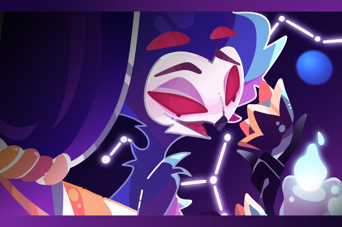 Sound fair,my little~imp？💕
#HelluvaBoss
#HelluvaBossFanart 
#Stolas