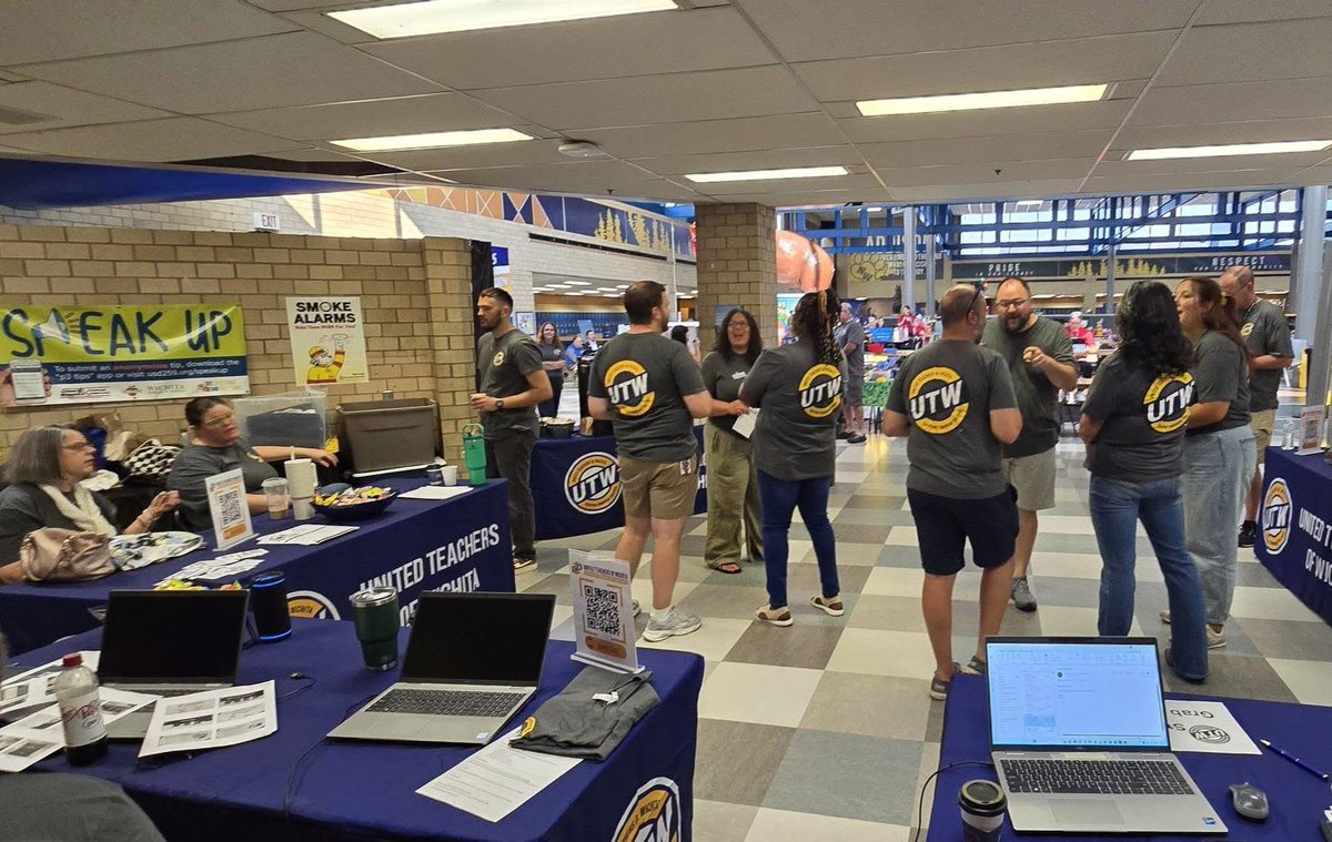 What an incredible day at <a href="/WichitaUSD259/">Wichita Public Schools</a>’s New Staff Orientation! We're so grateful for our amazing volunteers &amp; fabulous team! Thank you to the NTI team for all your hard work in planning a fantastic day.

If you didn’t get the chance during NSO, join us!
utw-ks.org/join-utw/