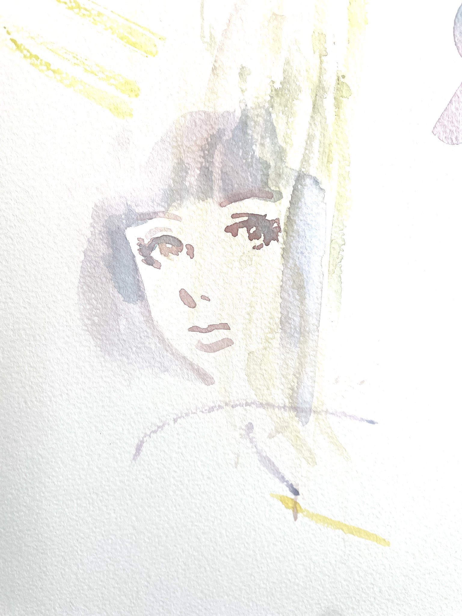 【 ♾️  -   Infinity 】シーグラスアート　水彩　原画　イラスト シーグラスアート/ハンドメイド/原画/水彩画 /手描きイラスト