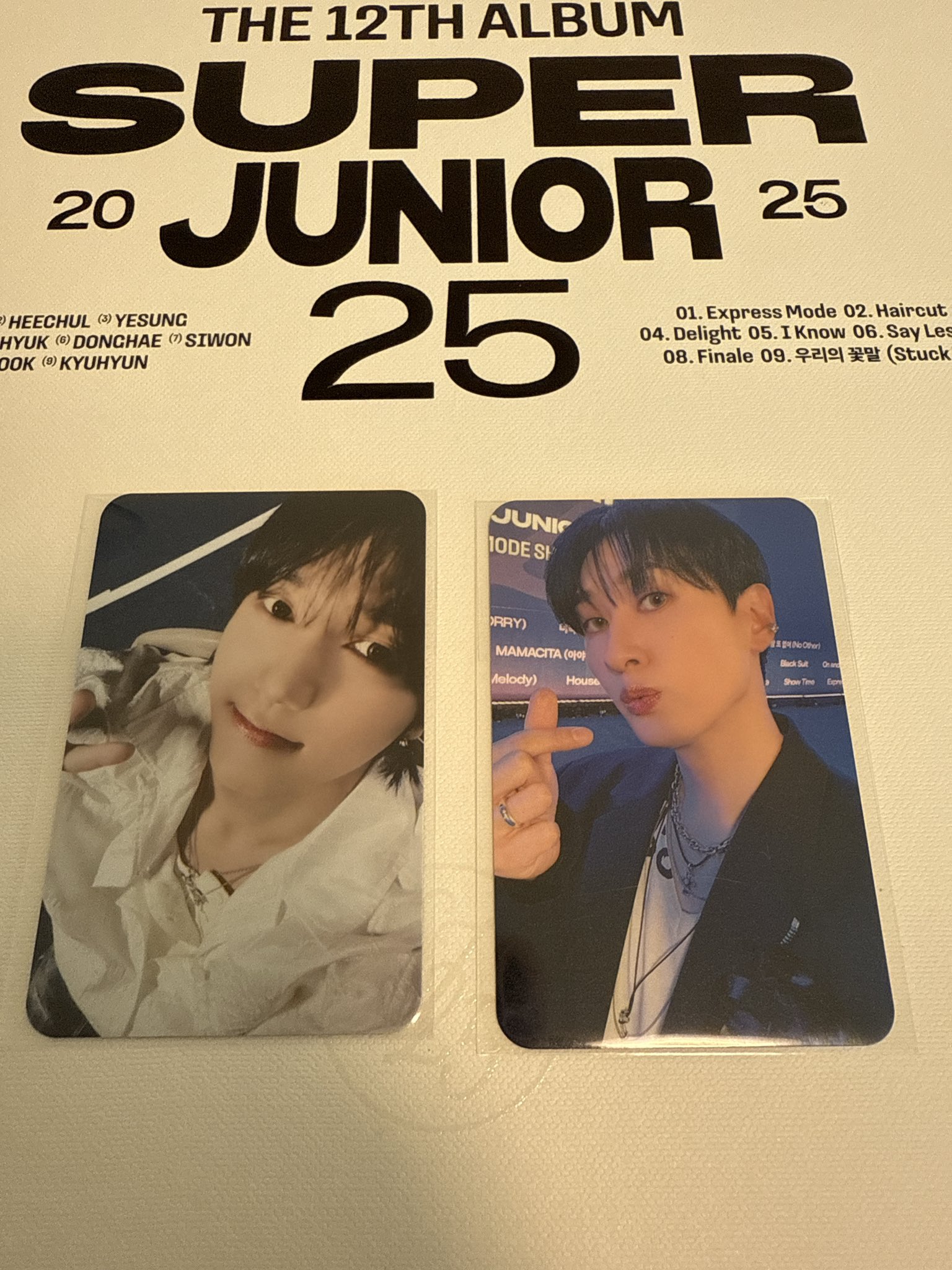 SUPER JUNIOR イトゥク 11集 ホットトラックス購入特典トレカ SUPER JUNIOR イトゥク 11集 ホットトラックス購入特典トレカ