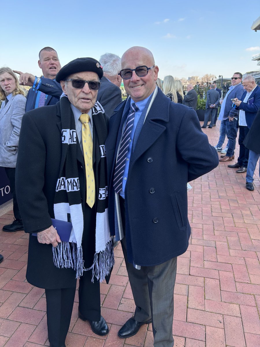 How wonderful to catch up with one of the true Legends of thoroughbred racing. JJ Miller 🏇 ⁦⁦<a href="/RacingVictoria/">Racing Victoria</a>⁩ ⁦<a href="/7horseracing/">7HorseRacing 🐎</a>⁩ ⁦<a href="/RSN927/">RSN Racing & Sport</a>⁩