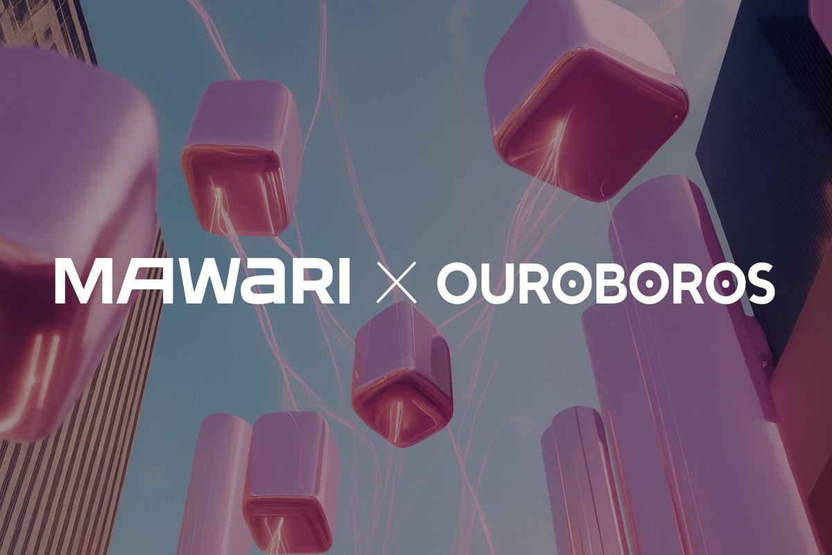 🎟️Ouroboros x Mawari🎟️

Ouroboros is proud to partner with <a href="/mawariXR/">Mawari</a>, a  pioneer in XR infrastructure combining edge computing, DePIN, and blockchain to stream high-fidelity 3D content in real time. 

As they roll out Guardian Nodes, we’re excited to support the network powering