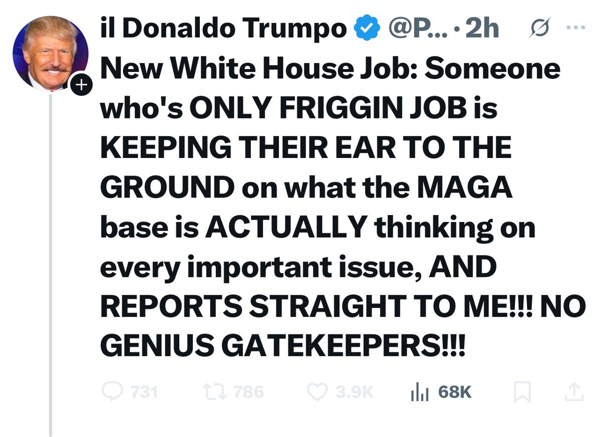 Simple question for everyone on X! Many think this is President Trump account right?! The question is would President Trump block anyone from free speech? Yes or no!