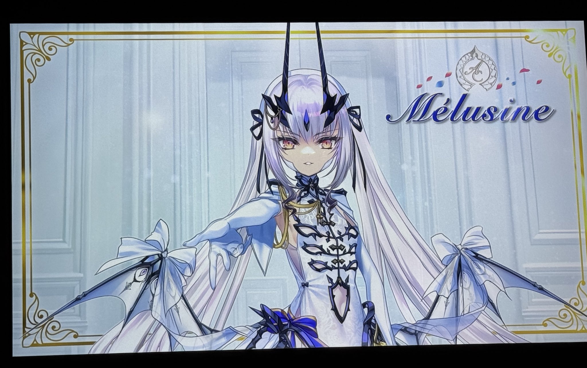 FGO FGOフェス ラ・シャンブル・エトワレ カード　メリュジーヌ FGOフェス ラ・シャンブル・エトワレ カード メリュジーヌ