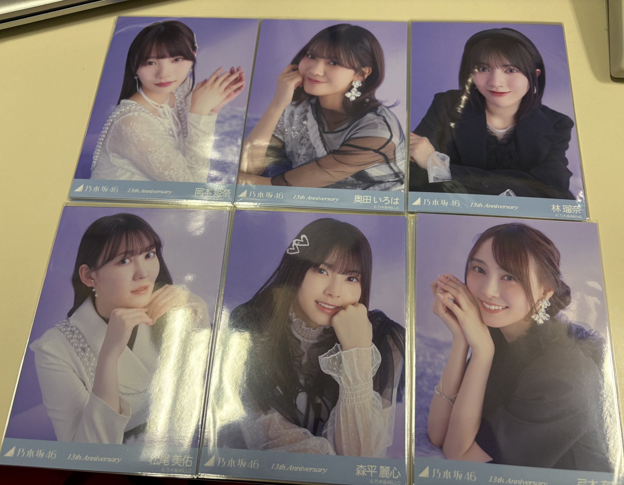 乃木坂 生写真 13周年記念13thAnniversary 矢田 5種コンプ 乃木坂 矢田萌華 13周年記念 Anniversary 生写真 - メルカリ