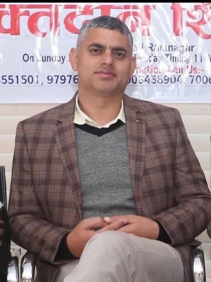 Deeply anguished by the tragic accident that claimed the lives of SDM Ramnagar, Shri Rajinder Singh, and his son.
This untimely loss is truly heart-wrenching and has left us all in profound grief.
May the Almighty grant eternal peace to the departed souls and bestow strength upon