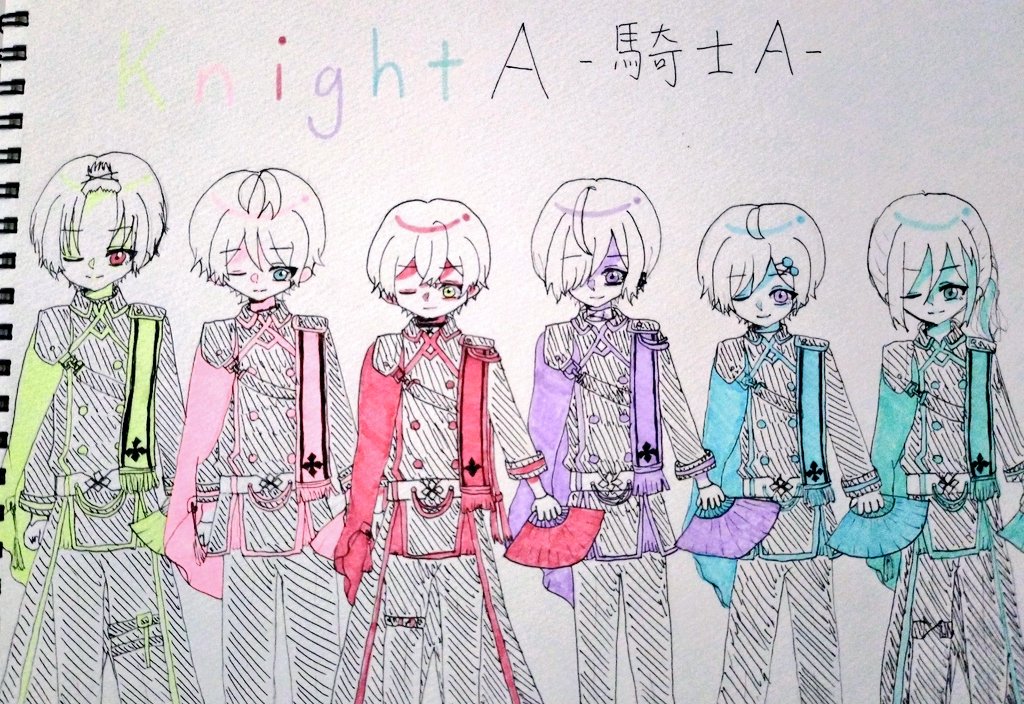 sr_Ilust's tweet image. 拡散❌でお願いします🙇🏻‍♀️
 #KnightA_Memory