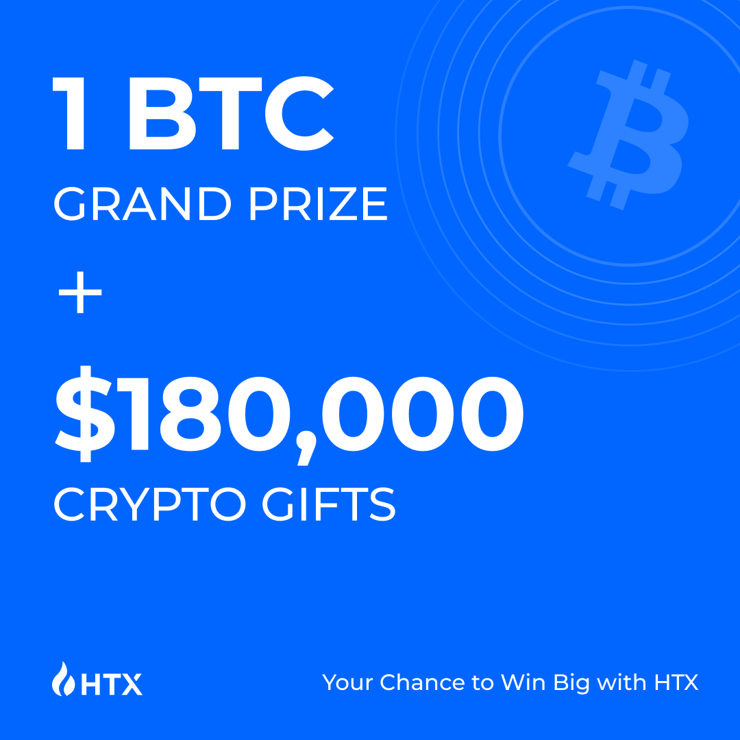 🚀1 BTC Grand Prize & 180,000 USDT in Crypto Gifts! 🔹Win massive rewards  with HTX: • Create your Custom Invitation Code → Enter the lucky draw to  win 1 $BTC • Grab