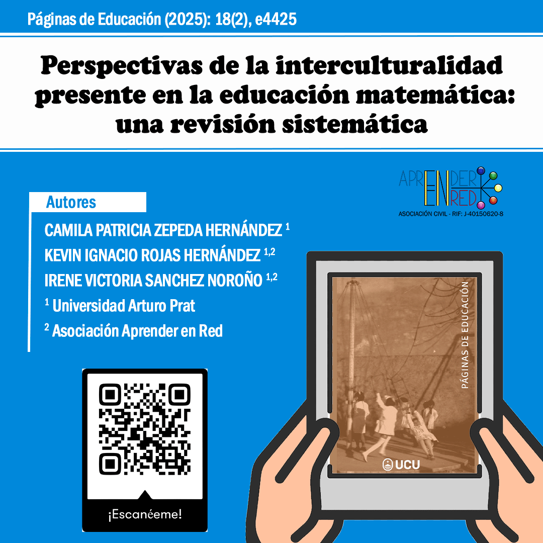 aprender_en_red's tweet photo. #SomosAprEnRed | 📣 Celebramos la publicación de un artículo que reúne a nuestros asociados Kevin Rojas e Irene Sánchez, junto a la Profa. Camila Zepeda. La obra es producto del trabajo de titulación de Camila y Kevin en la UNAP, bajo la dirección de Irene. !Enhorabuena! 😉👍 https://t.co/cUwwVxh0Rd