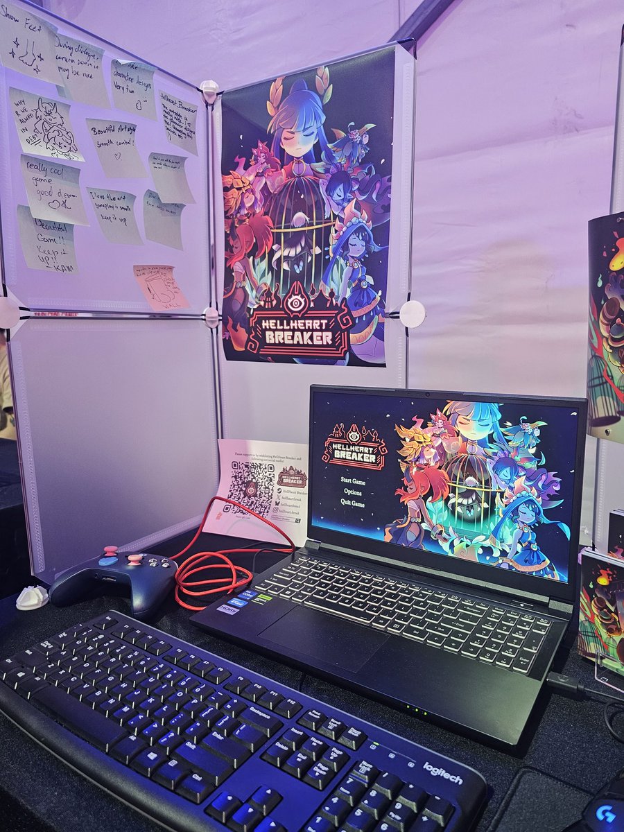 Day 2 of Re:Play Festival!

See you at @ SCAPE lvl 1! It's a huge white tentage behind the main building!
#indiegame #LoveInTinySpaces #Hellheartbreaker