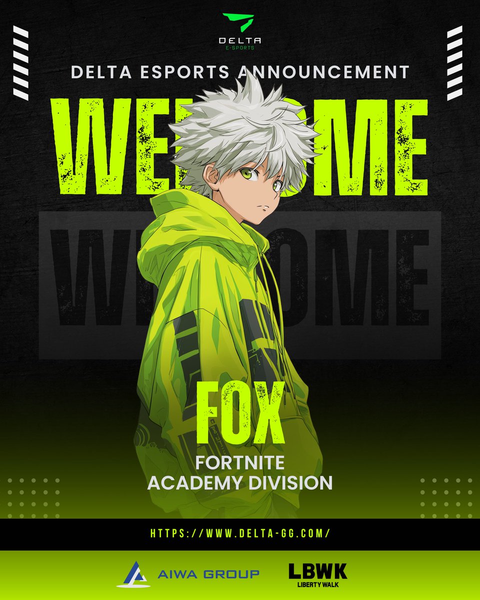 DELTA ESPORTS (@deltagg058) on Twitter photo 『 #WELCOME TO DELTA 』
▶︎ ▷︎ ▶︎New Member FORTNITE div.
この度、フォートナイトアカデミー部門にFox 【<a href="/Fox02_Pan/">DELTA Fox すしAIM</a>】が 加入した事をお知らせ致します。
引き続き、DELTA ESPORTSを宜しくお願い致します🔥
#DELTA #FORTNITE 『 #WELCOME TO DELTA 』
▶︎ ▷︎ ▶︎New Member FORTNITE div.
この度、フォートナイトアカデミー部門にFox 【<a href="/Fox02_Pan/">DELTA Fox すしAIM</a>】が 加入した事をお知らせ致します。
引き続き、DELTA ESPORTSを宜しくお願い致します🔥
#DELTA #FORTNITE