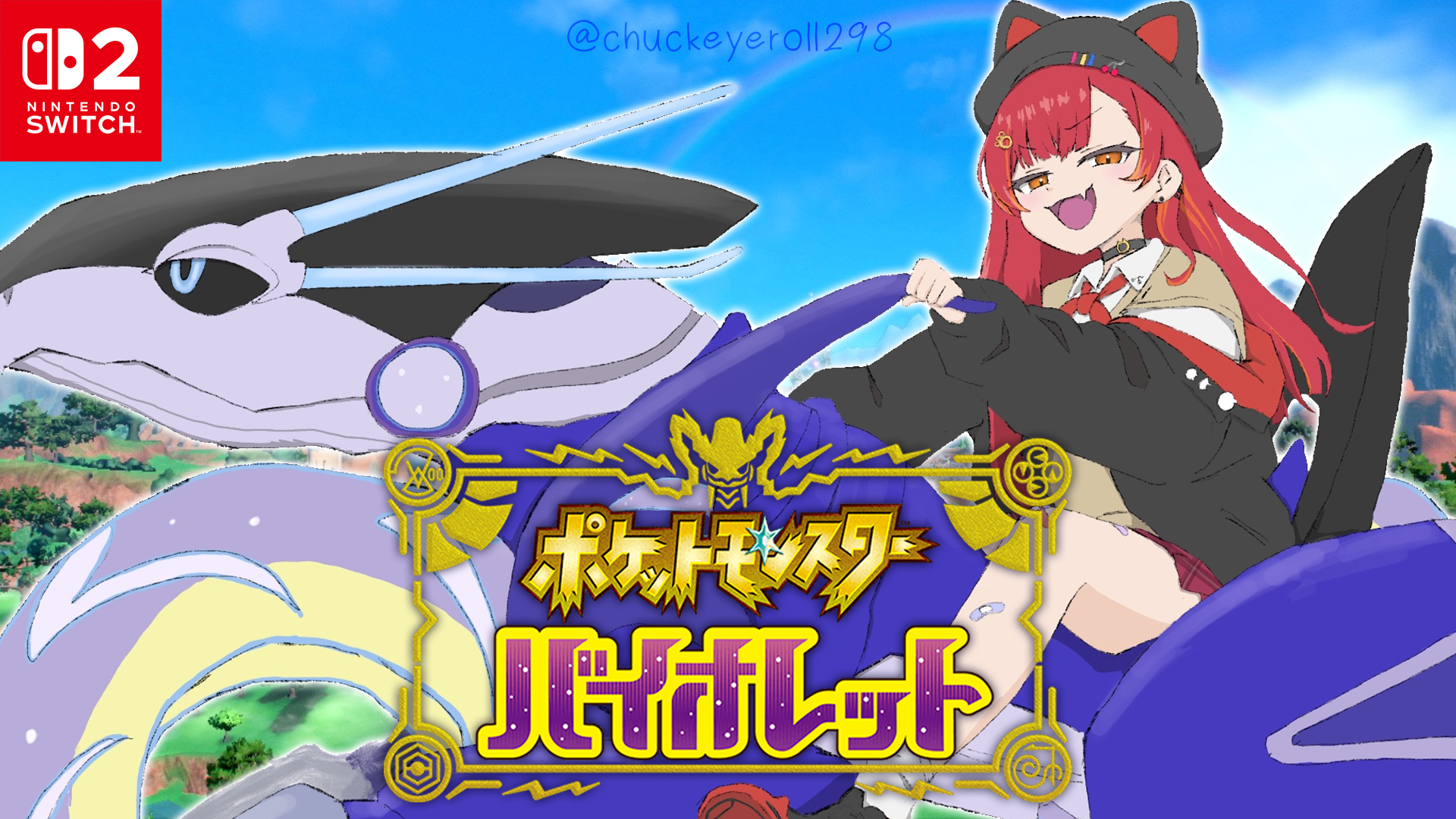 あつまれ　どうぶつの森　　ポケモンバイオレット あつ森再現】ポケットモンスターSV #ポケモンSV #ポケモン