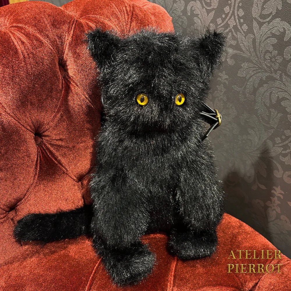 ❤️新入荷❤️ 🐈‍⬛ATELIER-PIERROT🐈‍⬛ Noir Neko Shoulder Bag
