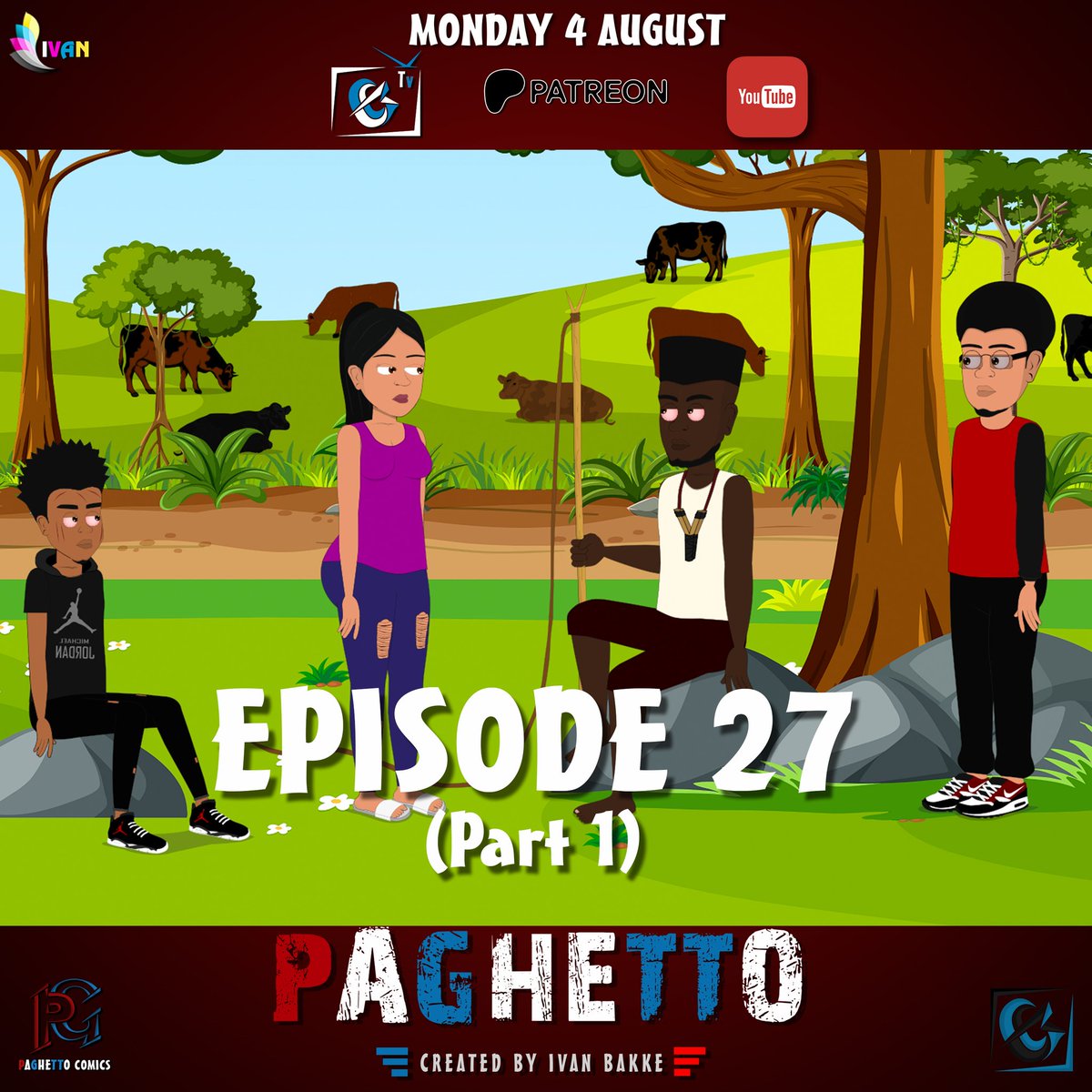 ghetto_pa's tweet photo. S08 PaGhetto Episode 27 (Part 1)
Monday 4 August
Ccms Tv, Patreon & YT Paid Members
Please don't forget to like, share and subscribers
Thank You
#CCMSTUDIOS
#PaGhetto https://t.co/LZ7MA0mMrE