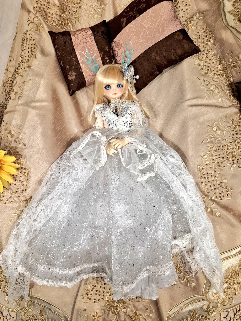 サリーちゃん様❤️オーダー❤️特大パニエ♡フランス♡小物入れ♡ 天使の里で美緒ちゃんの5周年記念お迎えセレモニーをしてきました