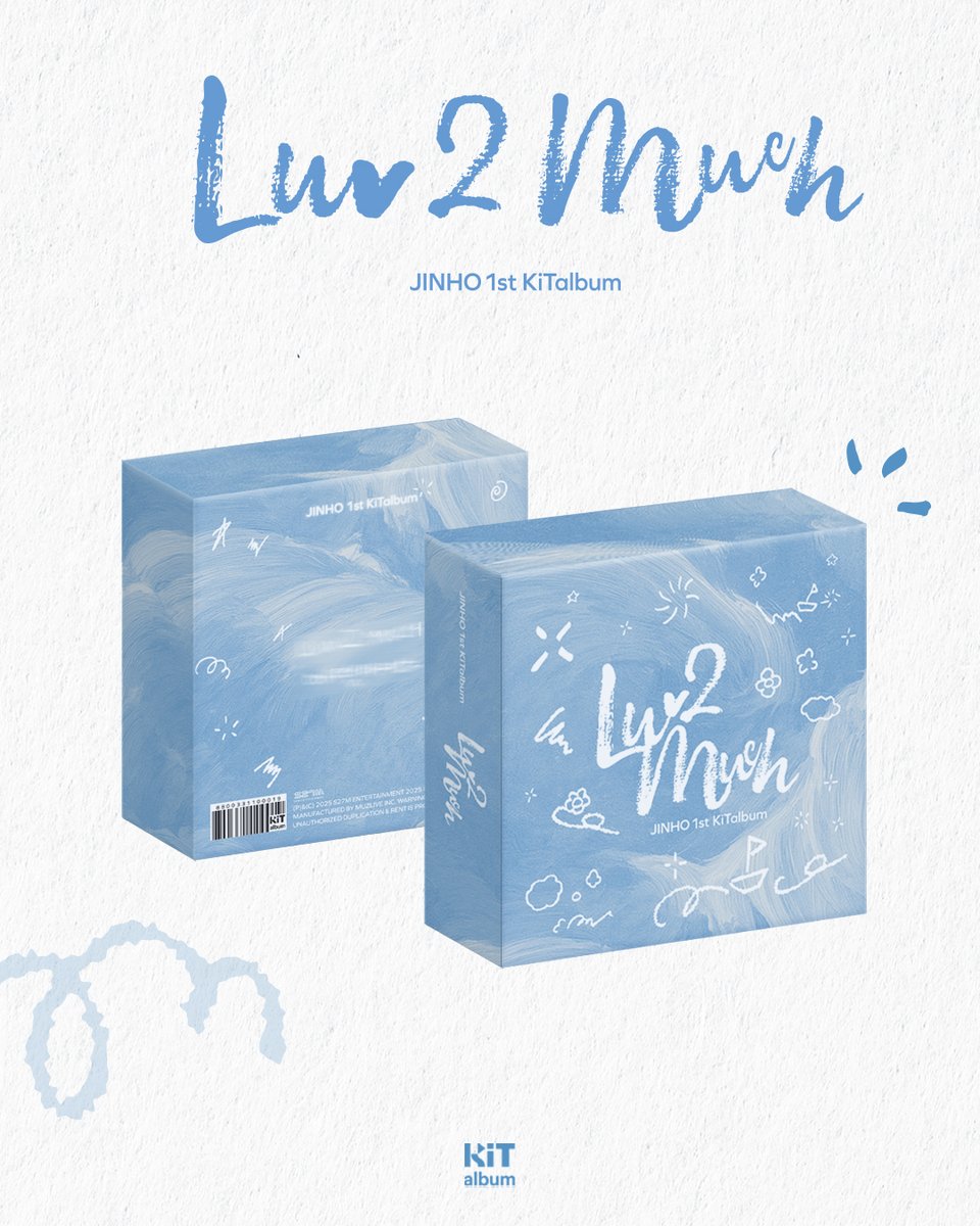 📢 JINHO 1st KiTalbum ‘Luv 2 Much’ 예약 판매 안내

진호 키트앨범 예약 판매가 시작되었습니다.
아래 링크에서 구매 가능합니다.

🛒 Shop : [bit.ly/JINHO_KiTalbum]

<a href="/jinhojo_x/">조진호</a> #진호 #JinHo
<a href="/S27M_official/">S27M_official</a> #S27M
#키트앨범 #키트베러 #키트프로젝트
#KiTalbum #KiTbetter #KiTproject