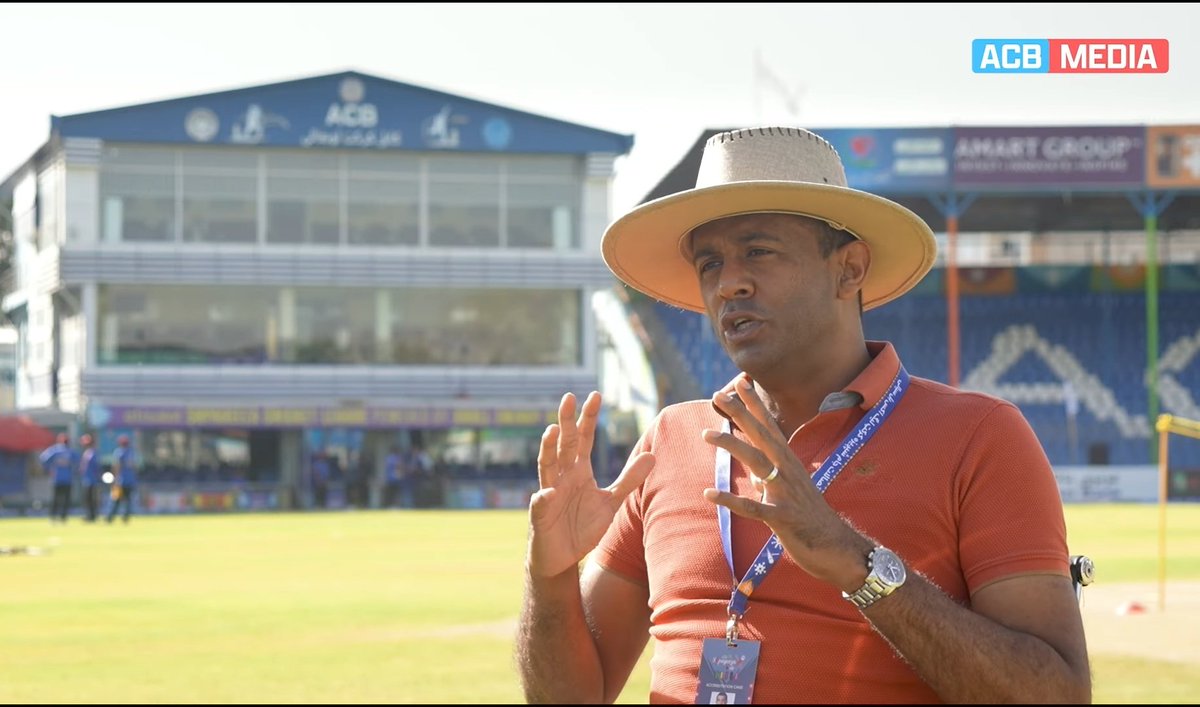 Farveez Maharoof: "My message to ACB is to make Afghan players play more test cricket &amp; bilateral series."