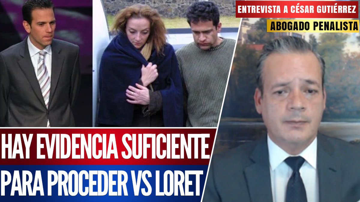 Los Reporteros MX (@reporterosmx_) on Twitter photo #Entrevista | El abogado César Gutiérrez Priego (<a href="/cesargutipri/">Cesar Gutiérrez Priego M.R.</a>) afirma que Loret de Mola (<a href="/CarlosLoret/">Carlos Loret de Mola</a>) puede ser castigado por su participación en el montaje Cassez-Vallarta y señala que hay evidencia suficiente para proceder. tinyurl.com/225drpj8 #Entrevista | El abogado César Gutiérrez Priego (<a href="/cesargutipri/">Cesar Gutiérrez Priego M.R.</a>) afirma que Loret de Mola (<a href="/CarlosLoret/">Carlos Loret de Mola</a>) puede ser castigado por su participación en el montaje Cassez-Vallarta y señala que hay evidencia suficiente para proceder. tinyurl.com/225drpj8