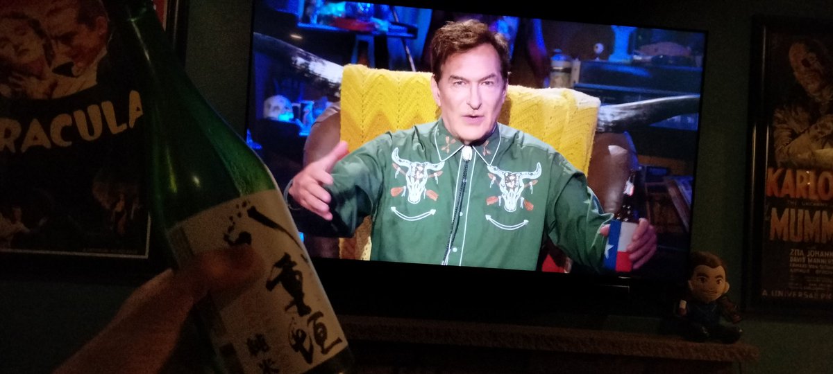 HORROR ADDICTS (@horroraddictstv) on Twitter photo Shots of Saki is the closest we can do <a href="/therealjoebob/">Joe Bob Briggs</a> but LFG! #TheLastDriveIn on <a href="/Shudder/">Shudder</a>
#crocodile #MutantFam 🥃🥃
Pouring an extra one for <a href="/kinky_horror/">Diana “Darcy the Mail Girl” Prince 🤠💌</a> ❤️🙏 sending her all our love. Shots of Saki is the closest we can do <a href="/therealjoebob/">Joe Bob Briggs</a> but LFG! #TheLastDriveIn on <a href="/Shudder/">Shudder</a>
#crocodile #MutantFam 🥃🥃
Pouring an extra one for <a href="/kinky_horror/">Diana “Darcy the Mail Girl” Prince 🤠💌</a> ❤️🙏 sending her all our love.