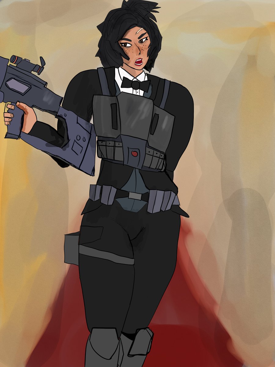 "infiltration was just the first step; now we are going loud"

felt like drawing maya in a suit. she's not one for dresses

#HaloSpotlight #Halo #HaloInfinite #ODST #haloart
#art #ArtistOnTwitter #ArtistOnX