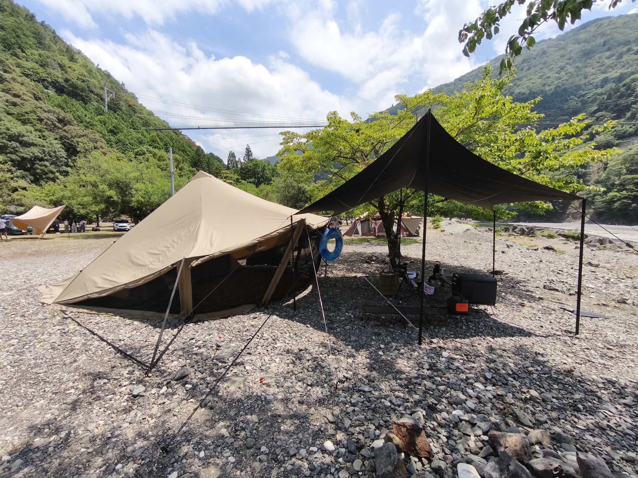マックワンタープ　wantkey camp Mac one × WANTKEY CAMP マックワン ウォンキーキャンプ タープ