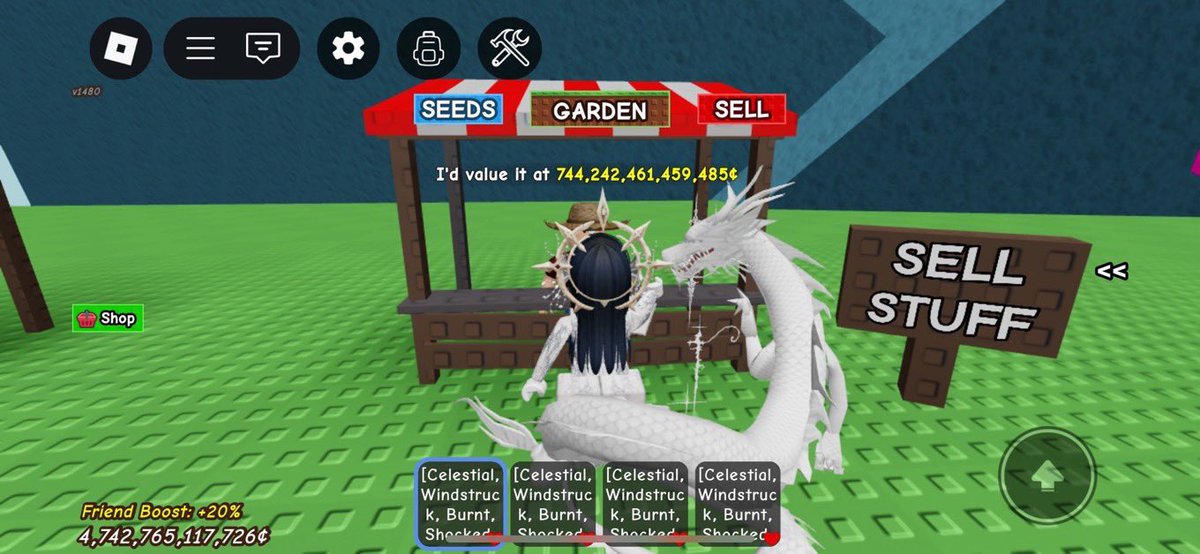trading grow a garden gag sheckles
lf: mm2, adopt me, rhd, robux, pets

 value: 640T-744T each

NGF unless u have more proofs than i do, proofs pinned. willing to use mm/mw