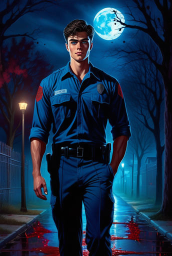 <a href="/NSharpAuthor/">Nick Sharp (Amphion)</a> Thanks for the lift!

Kyle was a rookie prison guard trying not to get caught in a corrupt system, but now a vampire owes him its life.

And when you save a vampire from his enemies, they become your enemies.

Start the BIG CRIMSON series at amzn.to/3GsBh2E

#horrorbooks