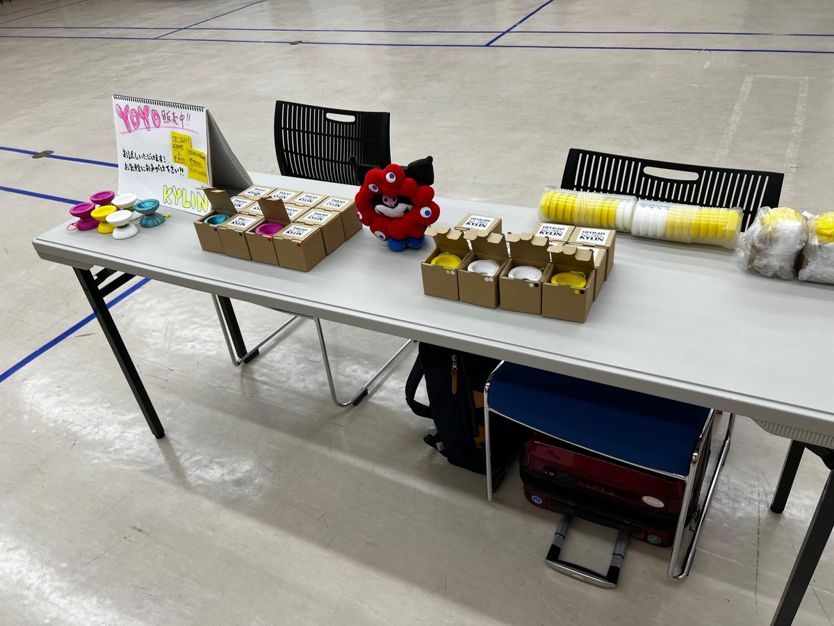 kendi44yoyo's tweet image. 大阪ヨーヨーフェス、まもなく始まります。

大淀コミュニティセンターでぼくと握手！

#KYLINYOYO #OYF