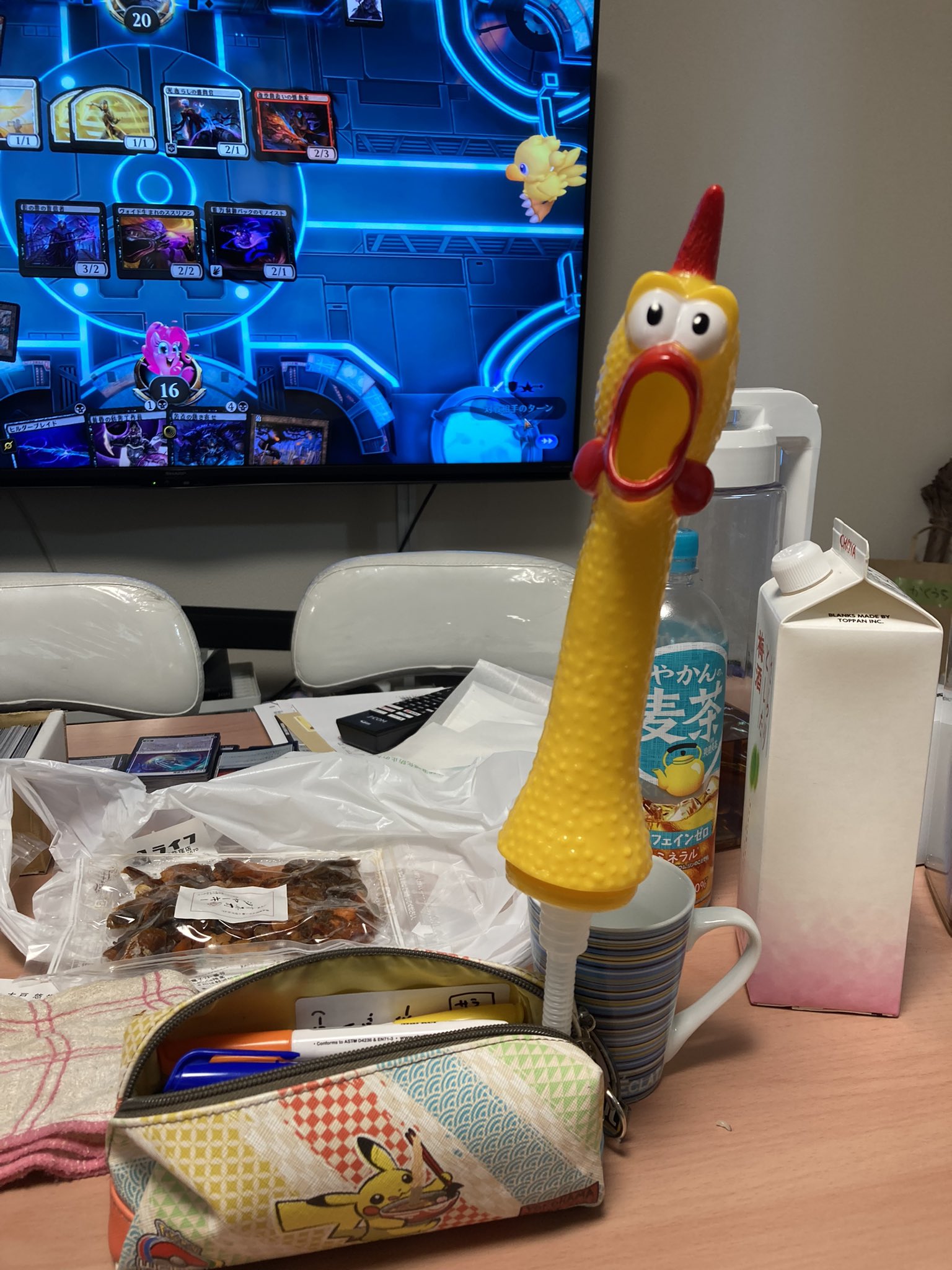 すぎさんページ☆ ワタシの机散らかってるからモザイクʕ•ᴥ•ʔ👍🏻♡