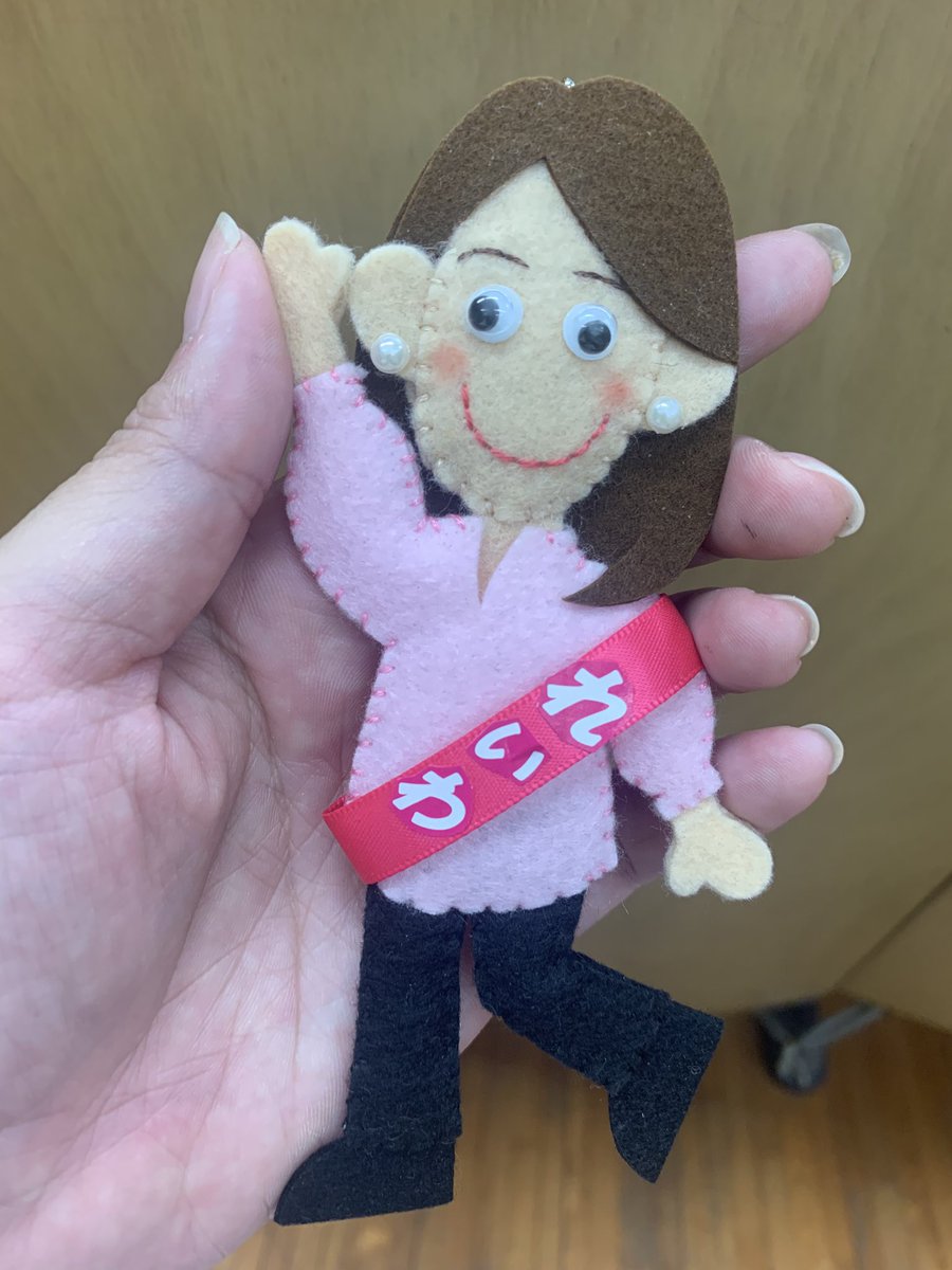 minako_saigo's tweet image. 九州の人形作家さんからいただきました！

自分でもそっくりだと感じます✨

日焼けしたバージョンだそうです🩷

#西郷みなこ