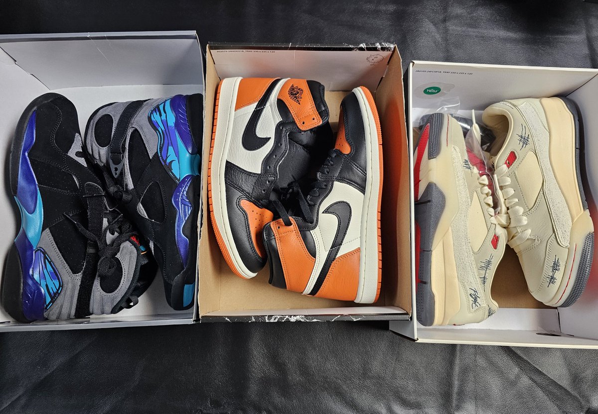 LAFSoles's tweet photo. Found all of these on the back wall at the Nike Outlet today. Someone really returned their EA Shattered Backboards 😂 @SneakerVisionz @snkr_twitr https://t.co/yisVRXjGoW
