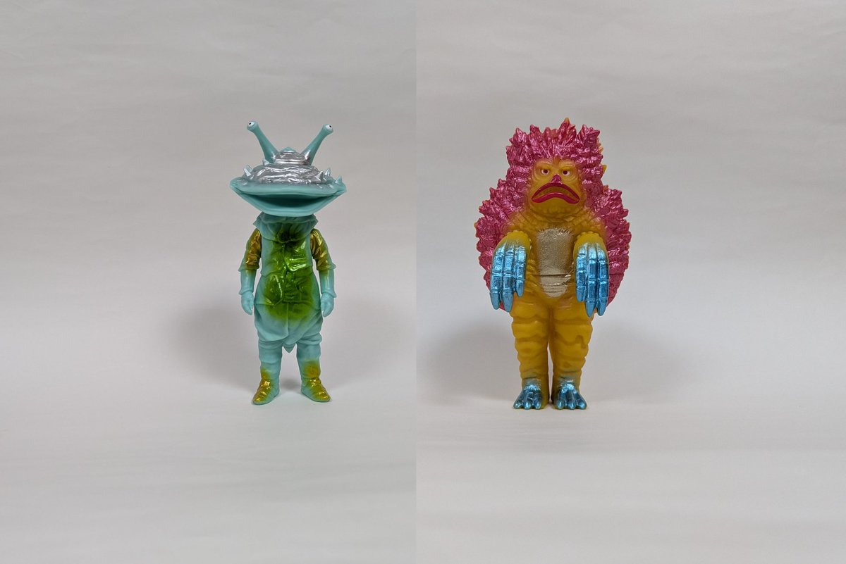 KAIJU COLORS購入してきた！ ポップなカラーリングの怪獣ソフビになっ