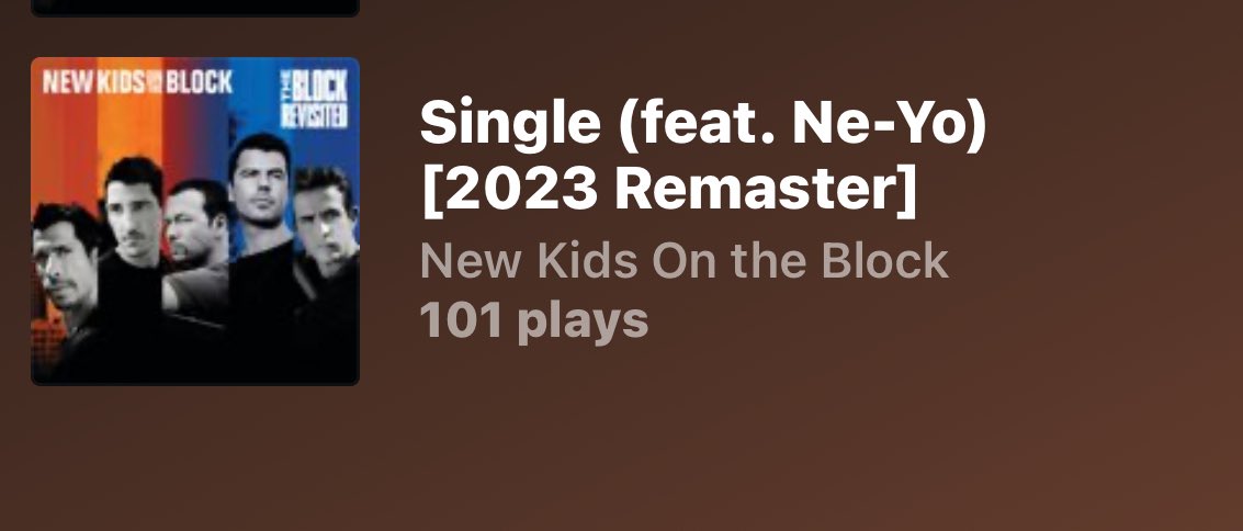 MollyKida08's tweet photo. Low-key guys ....... I had a phase in July and it did not feel like I hit replay this many times ...........that's kinda crazy ngl #BabyBlockHead #NKOTB ( it has to be lying bc I didn't think it was even over 30 π¬π€·ββοΈπ€) https://t.co/1hb8KibwY3