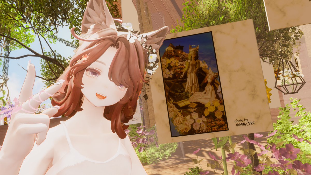 璃穏さんのワールドにギャラリーが追加されていたので覗いてきました✨
凄く素敵な写真達が沢山飾られているので是非！
#CapturedInFlowerGarden