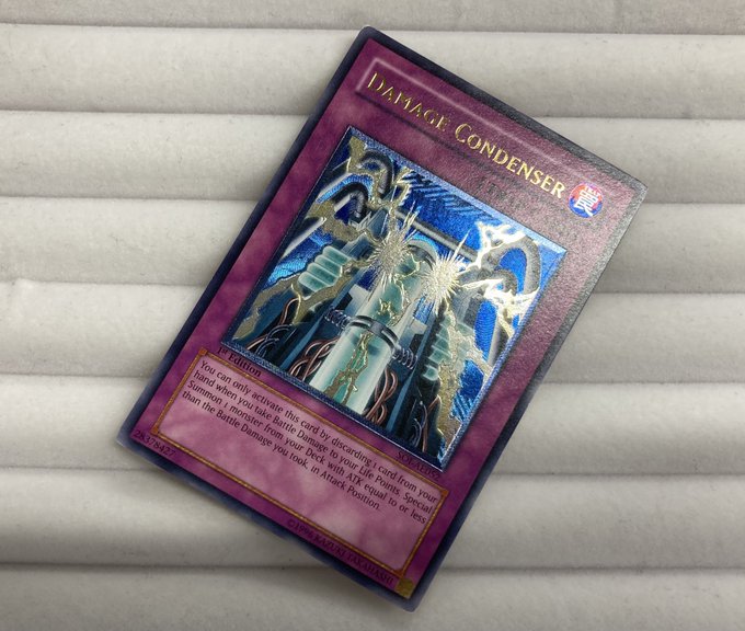 遊戯王 psa10 ダメージ・コンデンサー 旧アジア版 Bee本舗 福岡天神店 on X: