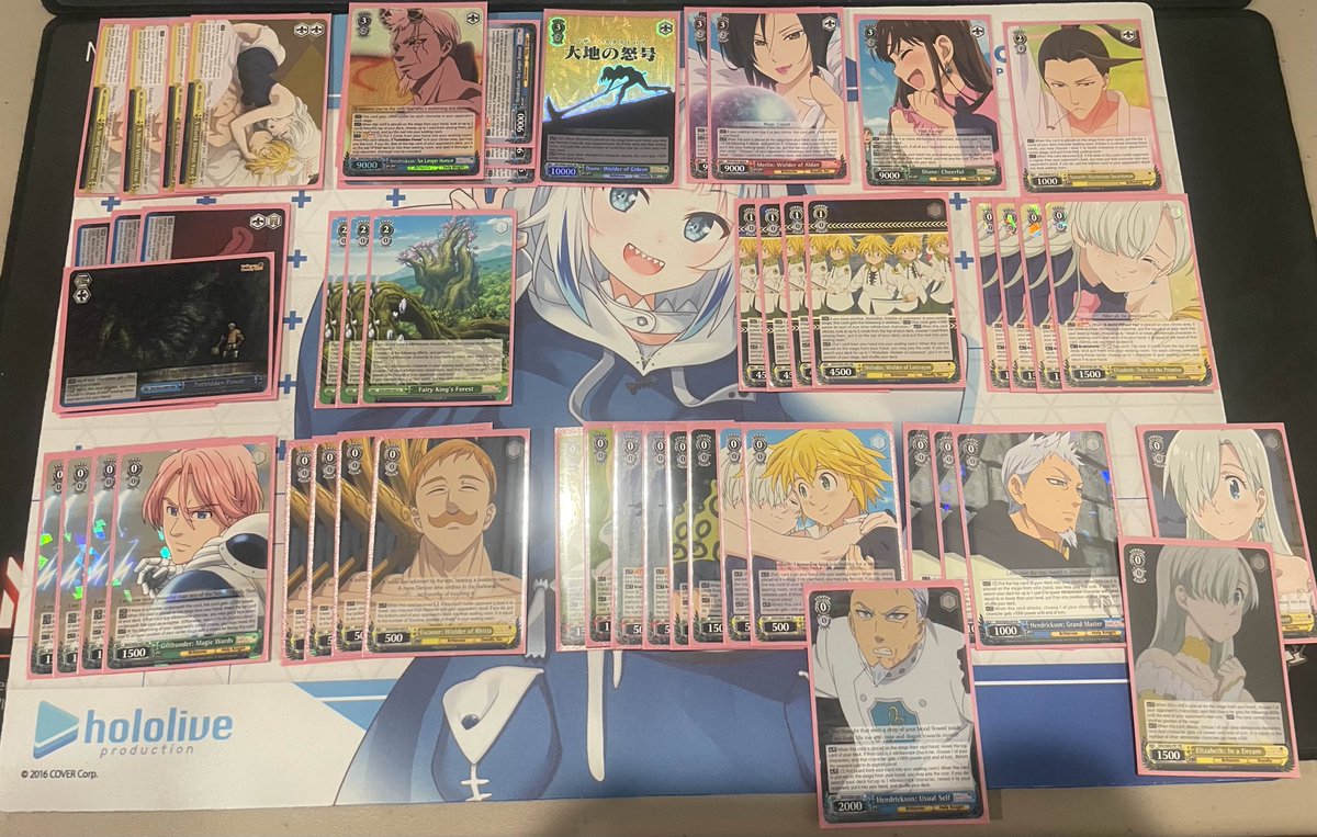ShizukatzWS's tweet image. NVIMAX @nvimaxcollect (Locals/ショップ大会)
8 Players, 3 Rds Swiss
#ws2tcg #ヴァイスシュヴァルツ 
1⃣ Steven T. - Seven Deadly Sins (StockSoul/Pants)
2⃣ @Tythanin_Sakshi Puzzle &amp;amp; Dragons (Pants/Choice)
3⃣ Panda - Lycoris Recoil (8 Gate)
4⃣ @megaxp99 Overlord ※英語 (Gate/Goldbar)