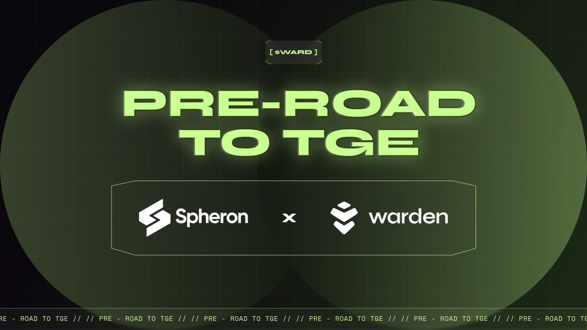 Professor (@cole6566) on Twitter photo 🔥 Partners' Quests are making a comeback!
This round it’s with <a href="/SpheronFDN/">Spheron Network</a> 👾 finish the quest to snag the Warden 🤝 Spheron role. Been looking forward to this one 😎
⏳ Just 5 days to hop in ...... don’t miss it!
#WardenProtocol | #Spheron
x.com/wardenprotocol… 🔥 Partners' Quests are making a comeback!
This round it’s with <a href="/SpheronFDN/">Spheron Network</a> 👾 finish the quest to snag the Warden 🤝 Spheron role. Been looking forward to this one 😎
⏳ Just 5 days to hop in ...... don’t miss it!
#WardenProtocol | #Spheron
x.com/wardenprotocol…