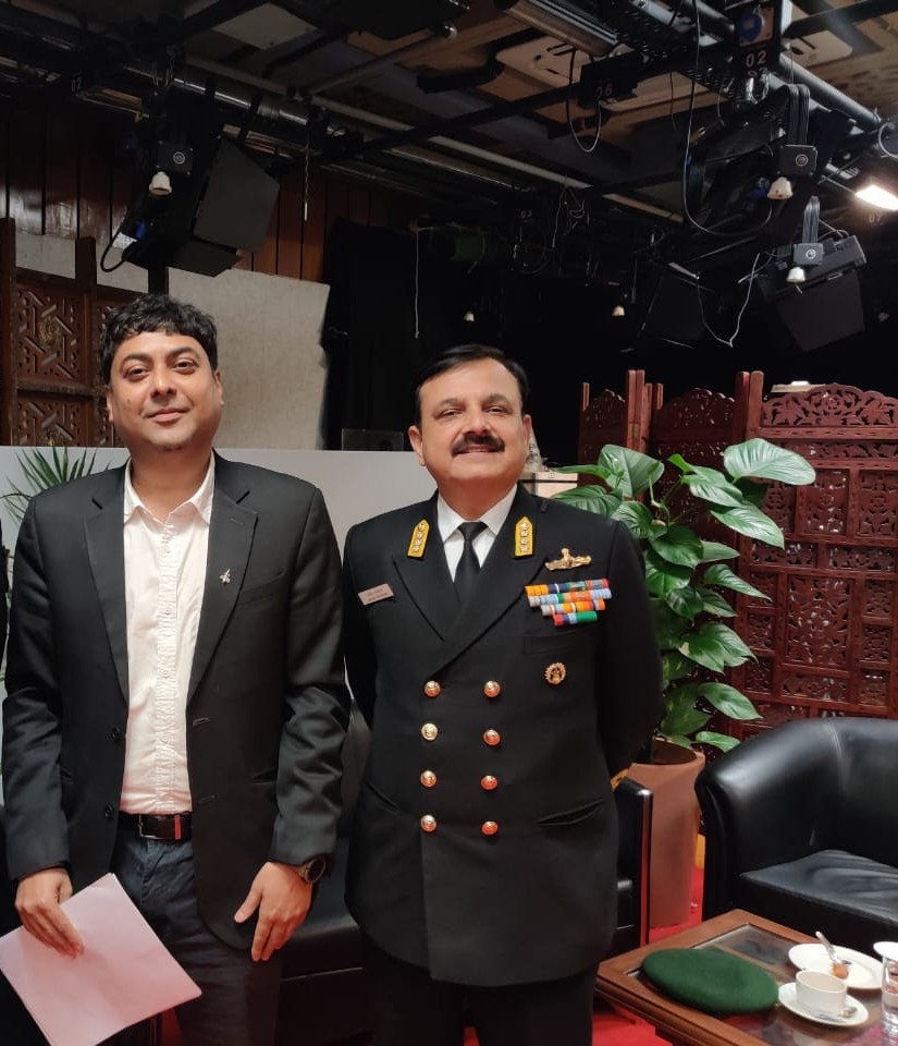 Congratulations to Vice Admiral #SanjayVatsayan as the Vice Chief of the Naval Staff on 01 Aug. I had many great sessions on naval technology with VCNS, truly exciting for me. He looked &amp; planned military capabilities' from a Joint perspective-- A very progressive leader. #Navy