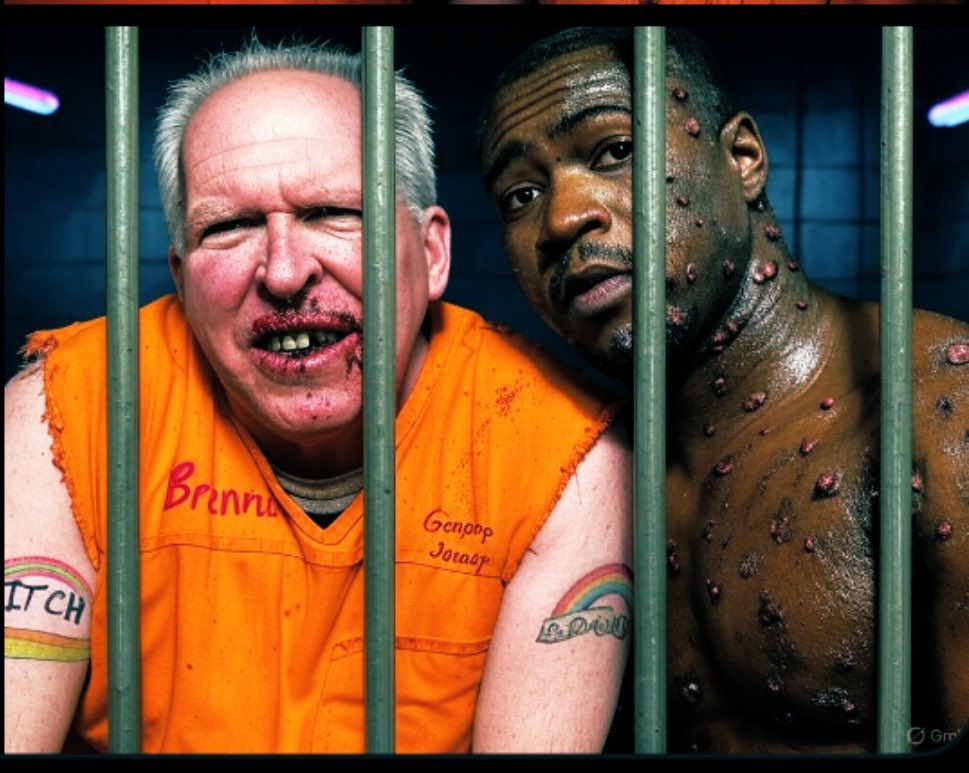 4Freespeak's tweet photo. @LangmanVince #BrennanSedition #10YearsHardTime PER OFFENSE
#GenPopJohnny #ObamasFallGuy https://t.co/deAOtjBixC