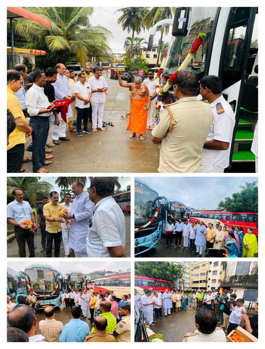 Riyaz Kadambu (@mriyaz_sdpi) on Twitter photo ಮಾಡಬಾರದು ಎಂದರೆ ಯಾವುದೇ ಧರ್ಮದ ಆಚರಣೆ ಮಾಡಬಾರದು. ಮುಸ್ಲಿಮ್ ಚಾಲಕನೊಬ್ಬ ನಮಾಜ್ ಮಾಡಿದ ಎಂಬ ಹೆಸರಿನಲ್ಲಿ <a href="/KSRTC_Journeys/">KSRTC</a> ನಿಂದ ಅಮಾನತು ಮಾಡಲಾಗುತ್ತದೆ. ಇಲ್ಲಿ ಮಂಗಳೂರು ನಲ್ಲಿ ಹೊಸ ಬಸ್ ಬಂದಾಗ ಹಿಂದೂ ಧರ್ಮದಂತೇ ಪೂಜಾರಿಯನ್ನು ಕರೆದು ಸರ್ಕಾರವೇ ಪೂಜೆ ನಡೆಸಲಾಗುತ್ತದೆ. ಯಾಕೆ ಮುಸ್ಲಿಮರೊಡನೆ ತಾರತಮ್ಯ <a href="/RLR_BTM/">Ramalinga Reddy</a> <a href="/siddaramaiah/">Siddaramaiah</a> ಮಾಡಬಾರದು ಎಂದರೆ ಯಾವುದೇ ಧರ್ಮದ ಆಚರಣೆ ಮಾಡಬಾರದು. ಮುಸ್ಲಿಮ್ ಚಾಲಕನೊಬ್ಬ ನಮಾಜ್ ಮಾಡಿದ ಎಂಬ ಹೆಸರಿನಲ್ಲಿ <a href="/KSRTC_Journeys/">KSRTC</a> ನಿಂದ ಅಮಾನತು ಮಾಡಲಾಗುತ್ತದೆ. ಇಲ್ಲಿ ಮಂಗಳೂರು ನಲ್ಲಿ ಹೊಸ ಬಸ್ ಬಂದಾಗ ಹಿಂದೂ ಧರ್ಮದಂತೇ ಪೂಜಾರಿಯನ್ನು ಕರೆದು ಸರ್ಕಾರವೇ ಪೂಜೆ ನಡೆಸಲಾಗುತ್ತದೆ. ಯಾಕೆ ಮುಸ್ಲಿಮರೊಡನೆ ತಾರತಮ್ಯ <a href="/RLR_BTM/">Ramalinga Reddy</a> <a href="/siddaramaiah/">Siddaramaiah</a>