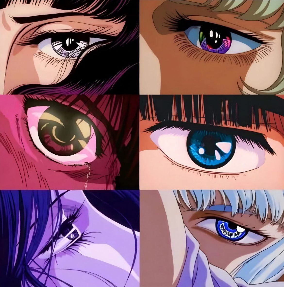 90’s Anime Eyes