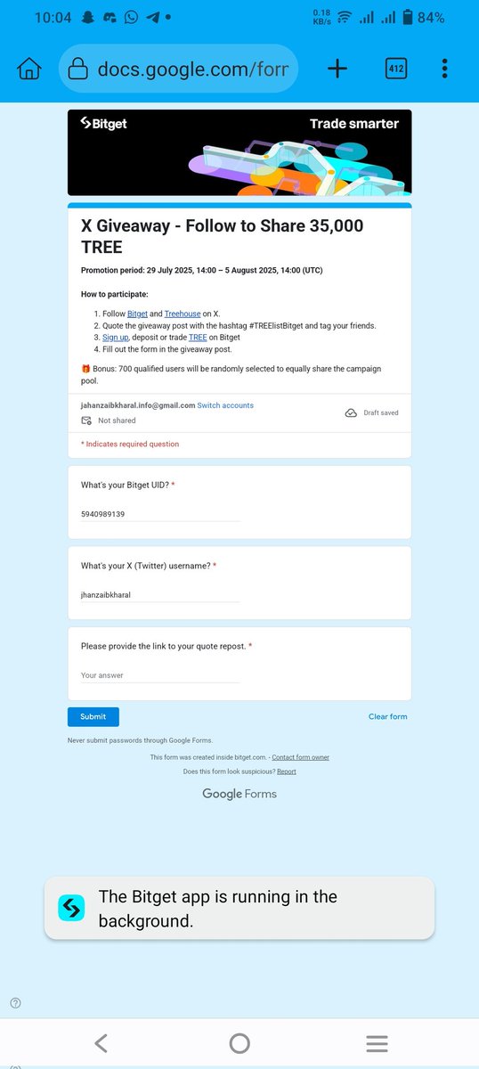 jhanzaibkharal's tweet image. Tree is Bitget

#TREElistBitget

@0xarise @allearning36 @laomo521