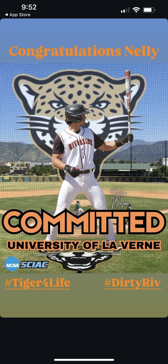 Nick McDonald (@nickmcdonald83) on Twitter photo Nothing better than seeing Tigers moving on! <a href="/ulv_athletics/">La Verne Leopards</a> is getting a good one ๐ช#dirtyriv #development #represent๐
โพ๏ธ Nothing better than seeing Tigers moving on! <a href="/ulv_athletics/">La Verne Leopards</a> is getting a good one ๐ช#dirtyriv #development #represent๐
โพ๏ธ