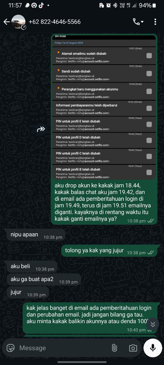 charlottte's tweet image. ‼️HELP RT‼️
TUKANG CE NETFLIX 

+62 822-4646-5566
+6282246465566
082246465566

#zonauang