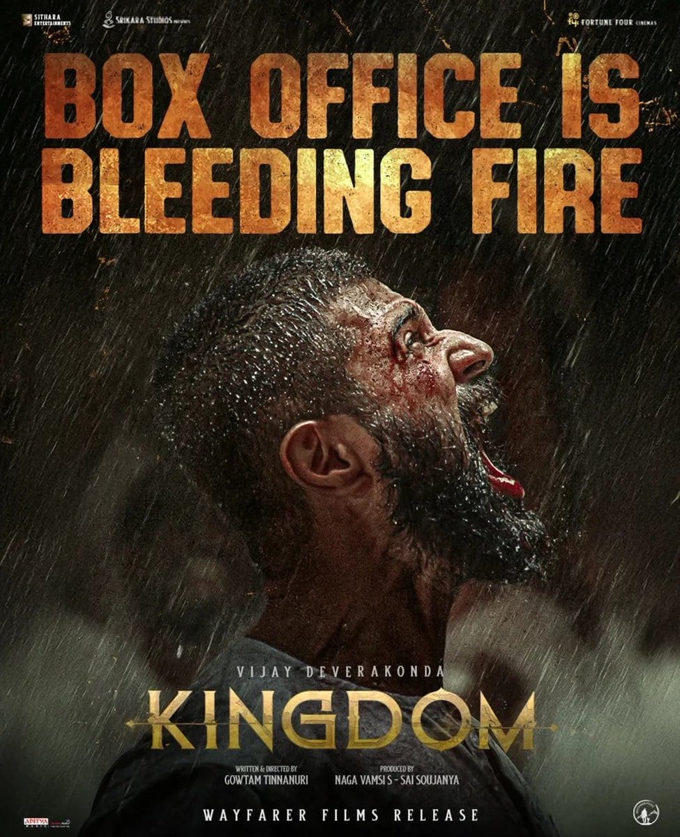 ReddyBunnyFan's tweet image. Today bookings... 🔥🔥 

Box Office Ruler @TheDeverakonda 👑 

#Kingdom 
#BlockBusterKingDom