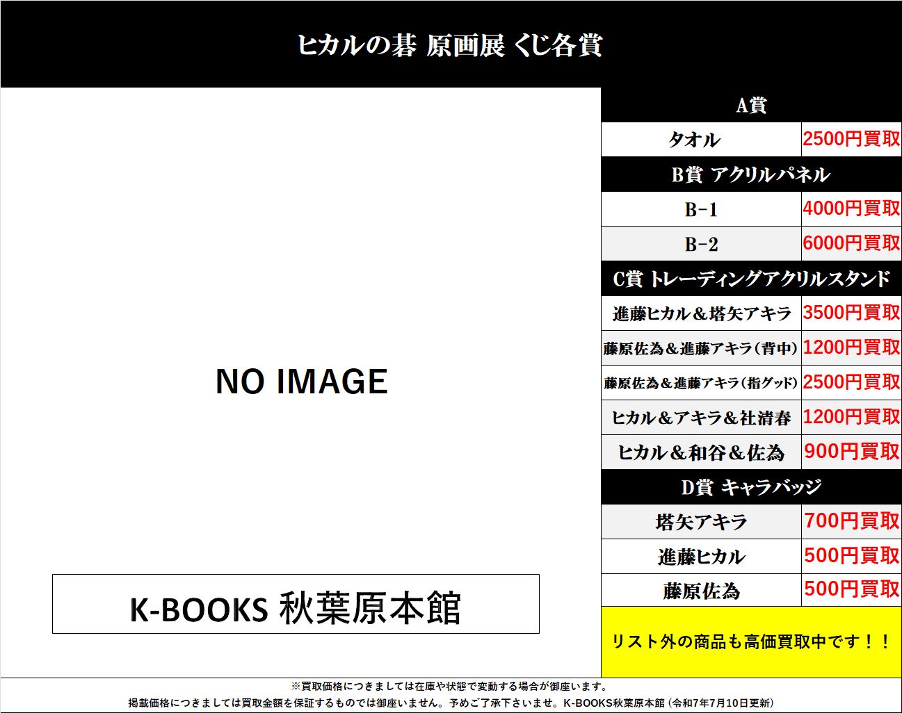 A賞他まとめ売り ドスパラ秋葉原本店(DIY パーツ) on X: 